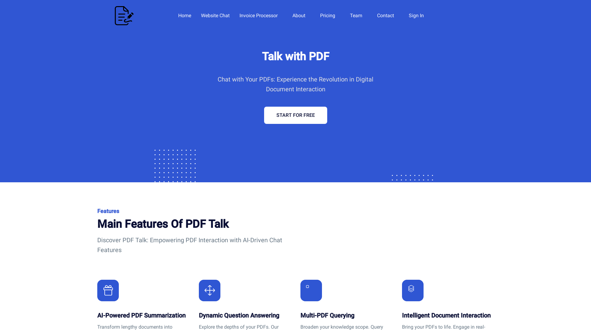 PDF Talk