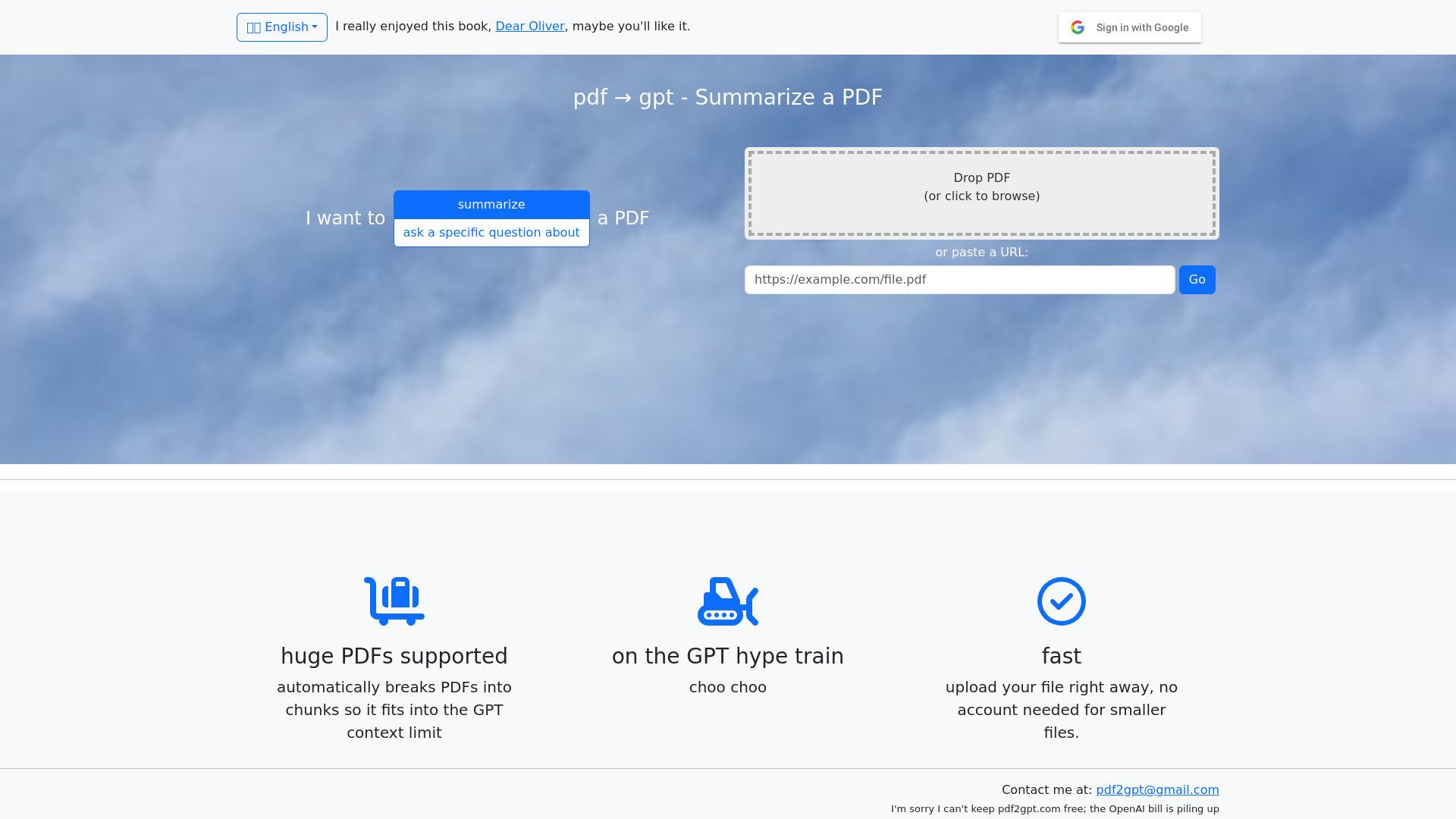 pdf → gpt
