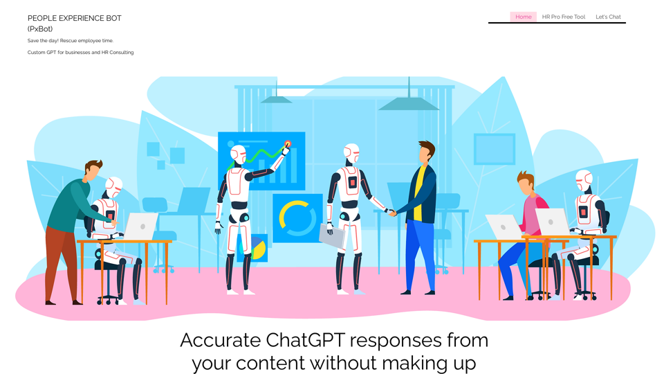 People Experience Bot (PxBot) screenshot