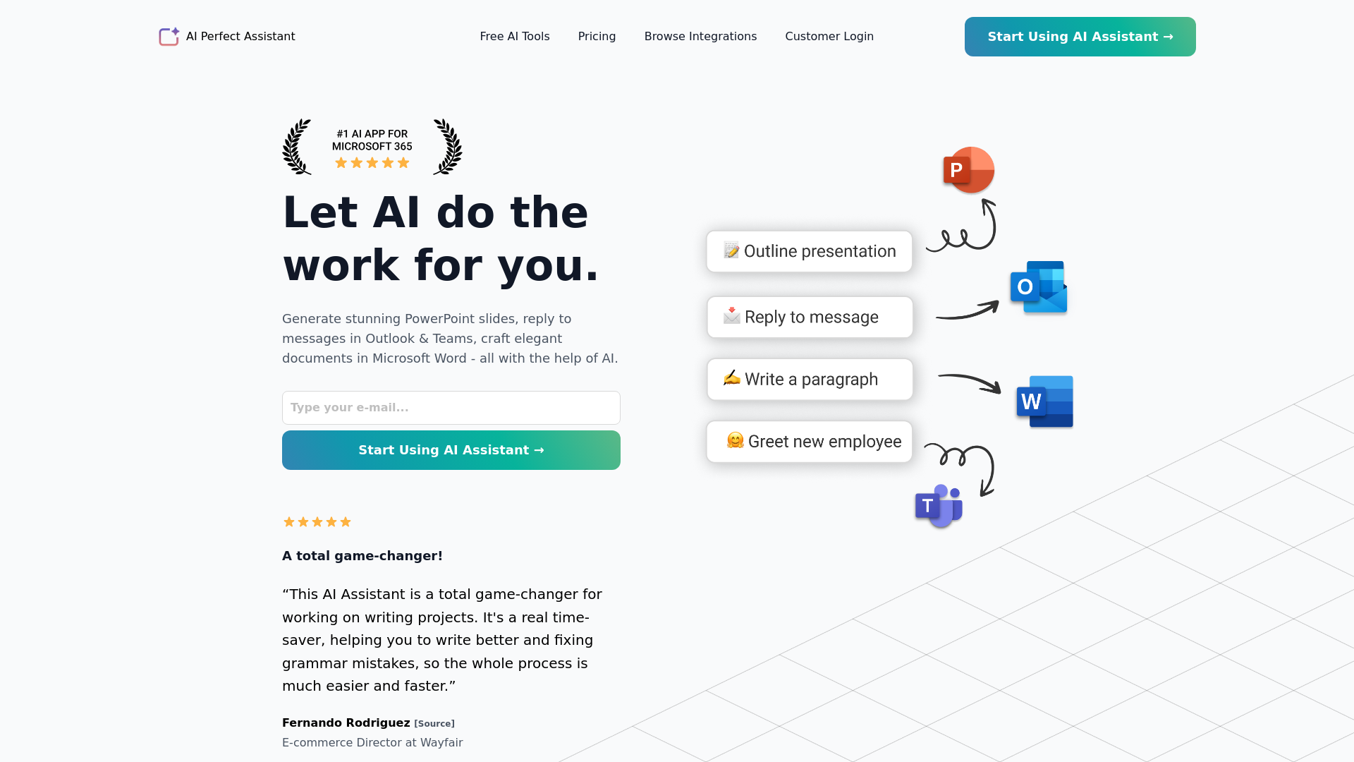 Let AI do the work for you