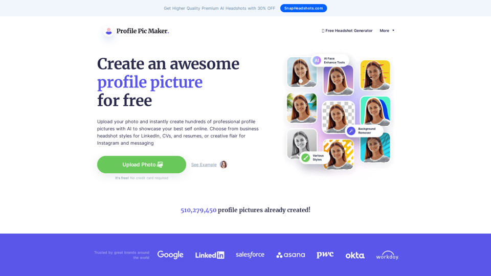 Free Profile Picture Maker screenshot