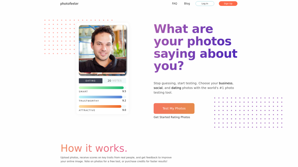 Photofeeler | Unbiased Photo Feedback for Business, Social, and Dating Profiles.