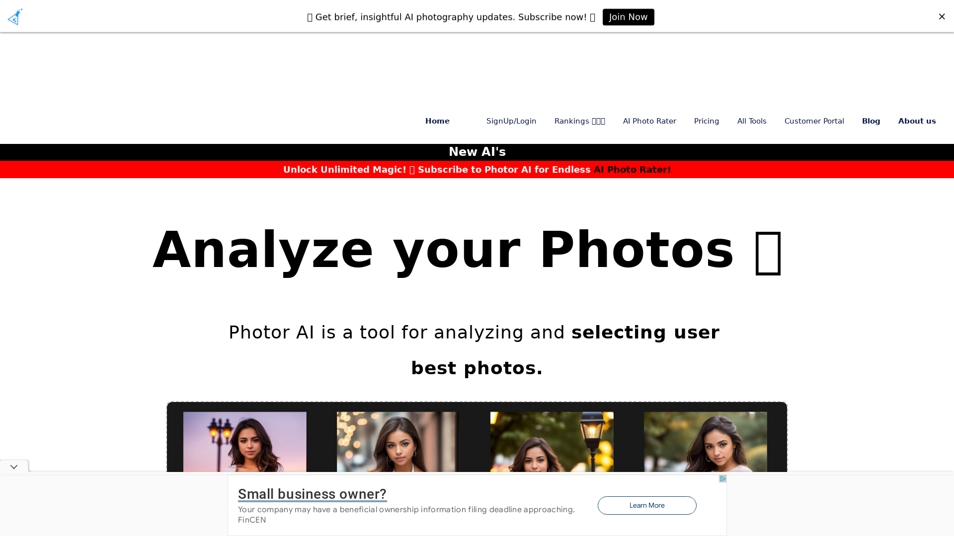 Analyze your Photos Free Online 📷