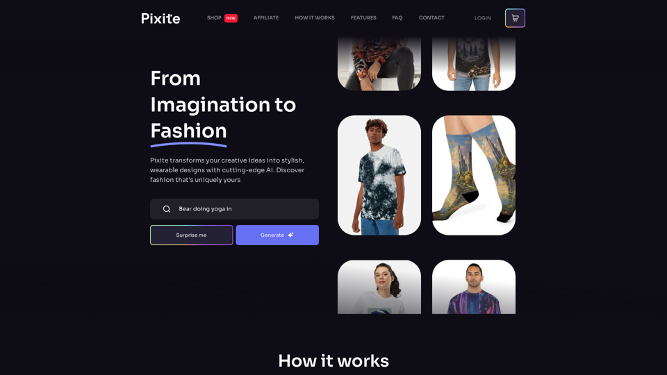 Pixite - Use the Power of AI to Make Your Own Style