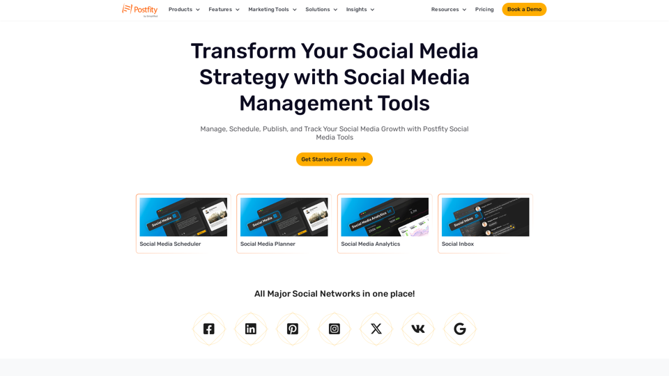 Social Media Marketing and Management Tool | Postfity