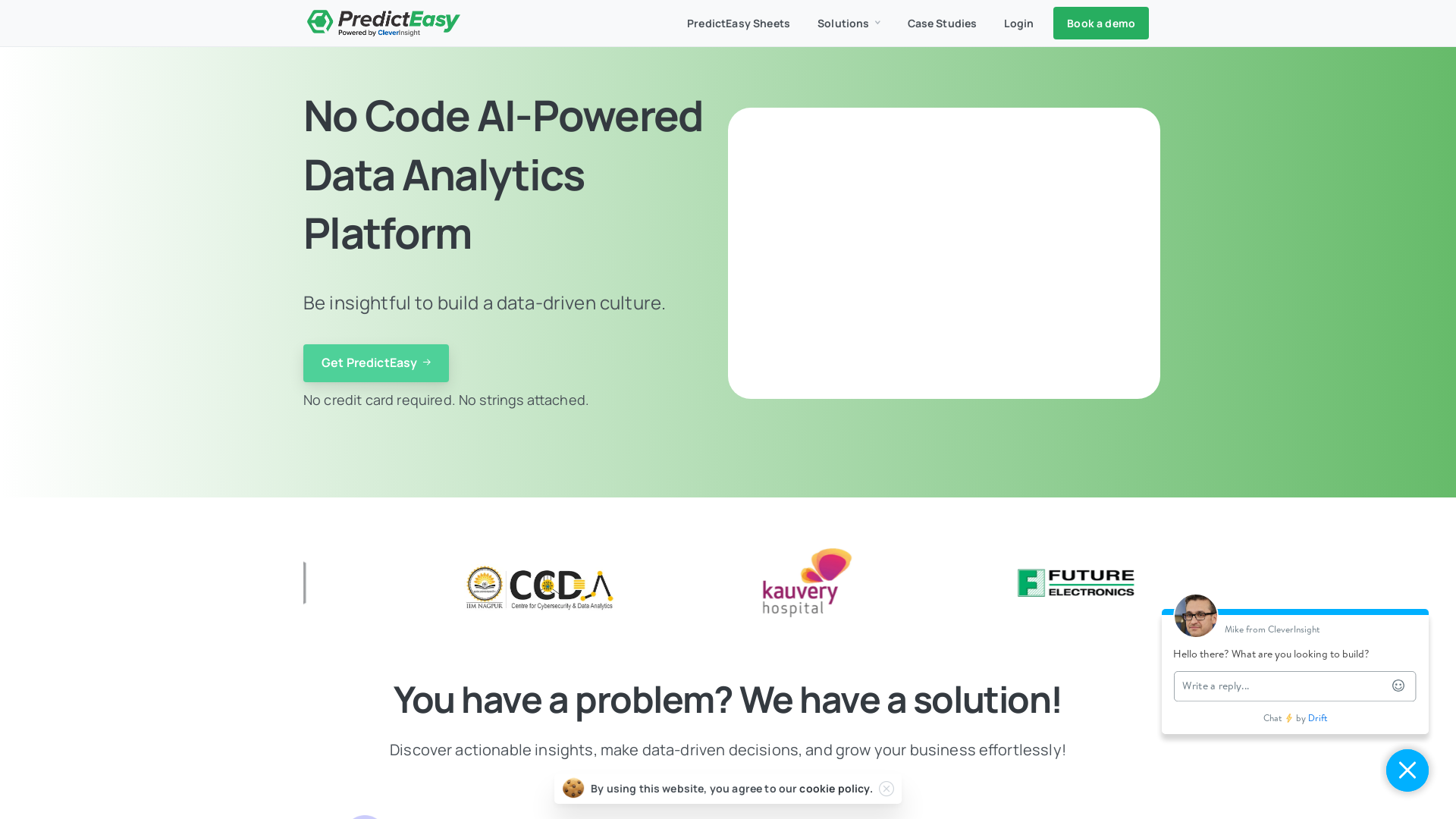 No Code Analytics Platform