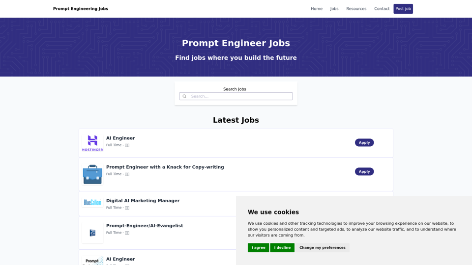 Prompt Engineering Jobs