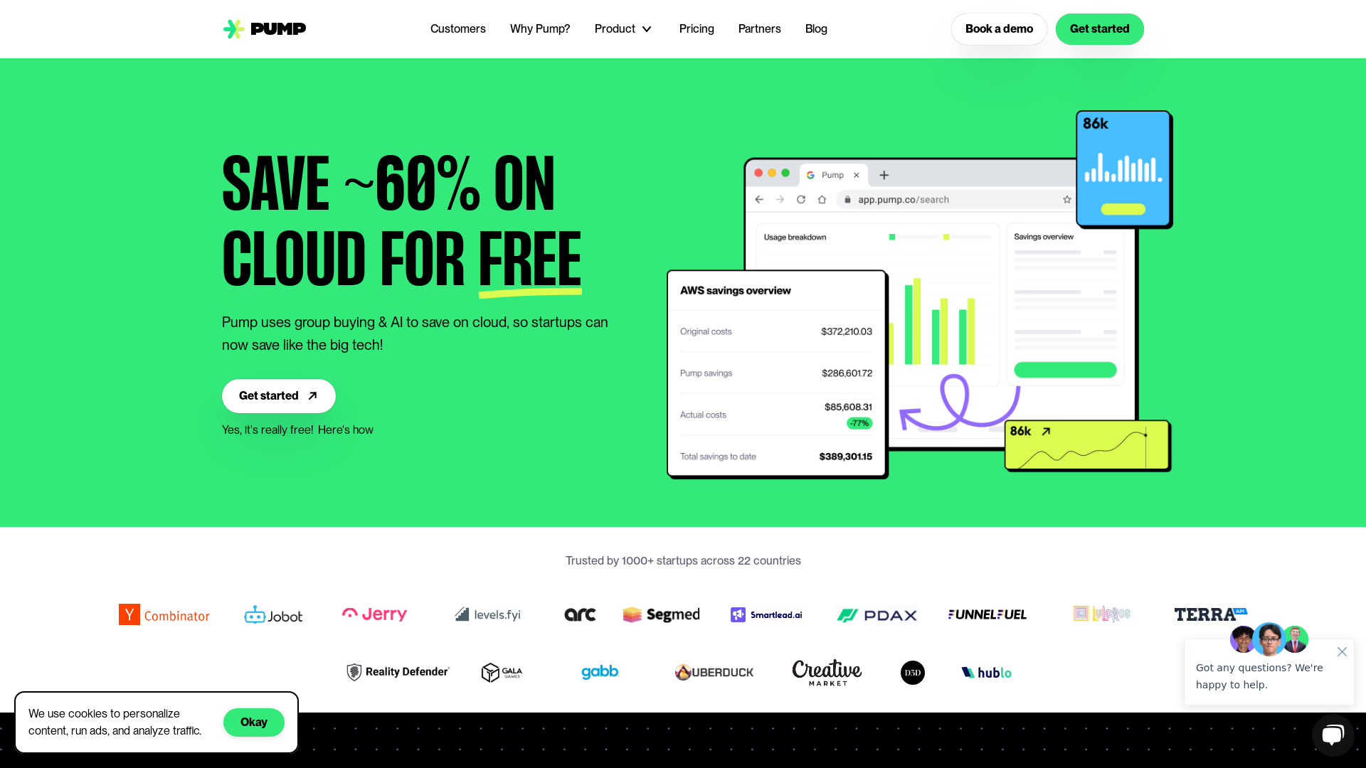 Pump screenshot