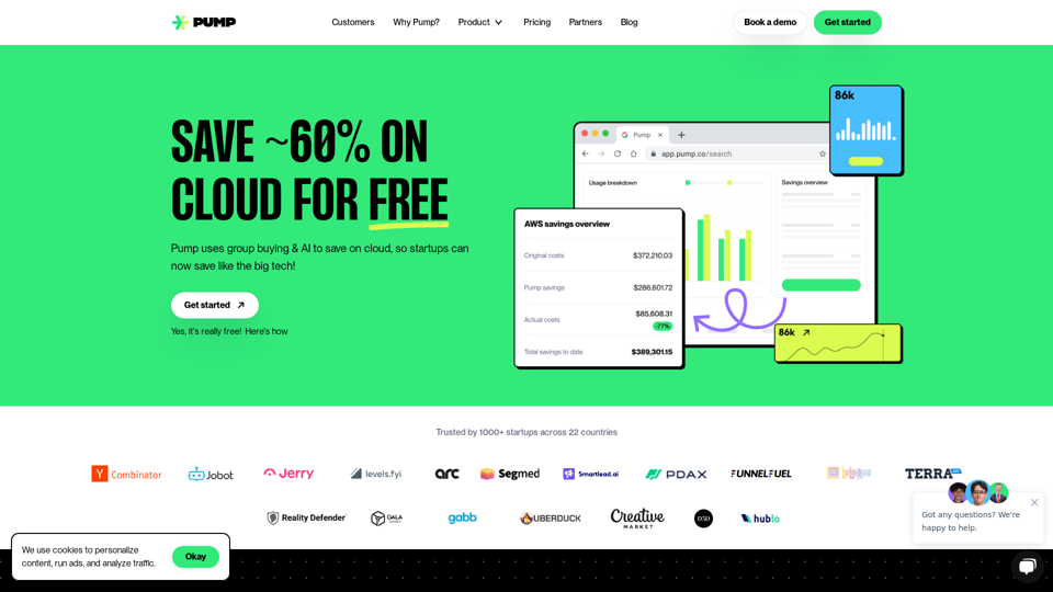 Pump screenshot