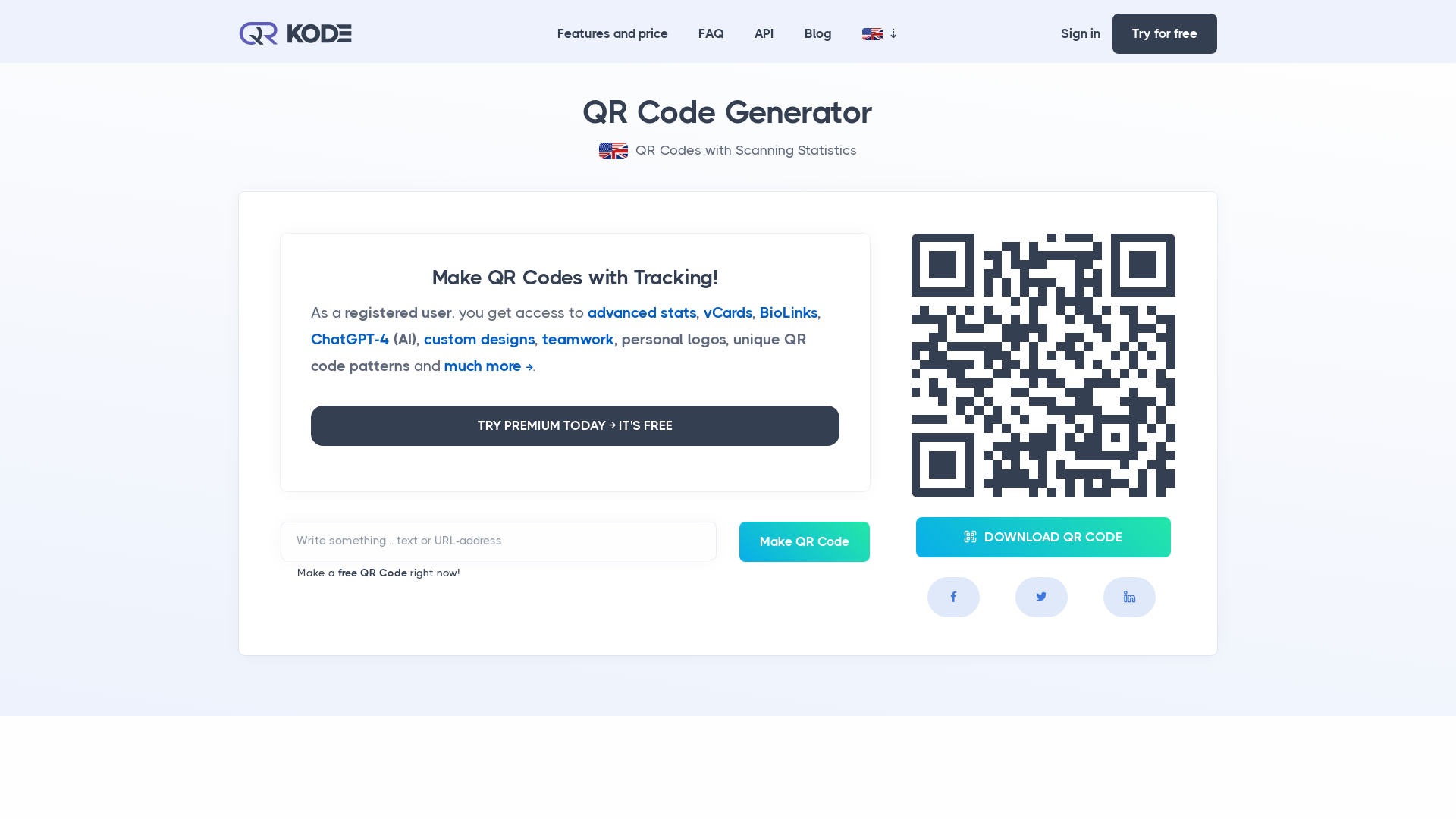 QR Code Generator