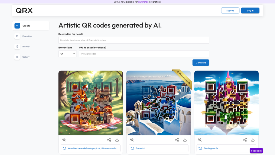 Artistic QR codes generated by AI. | QRX Codes