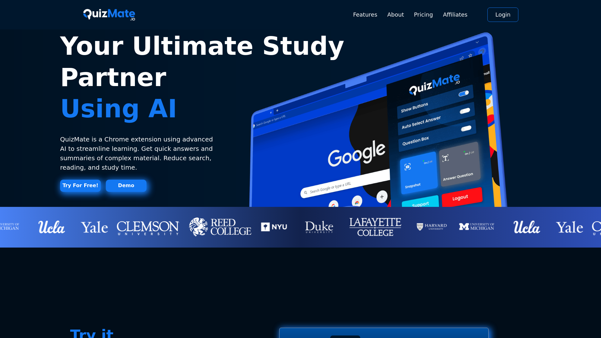 QuizMate screenshot