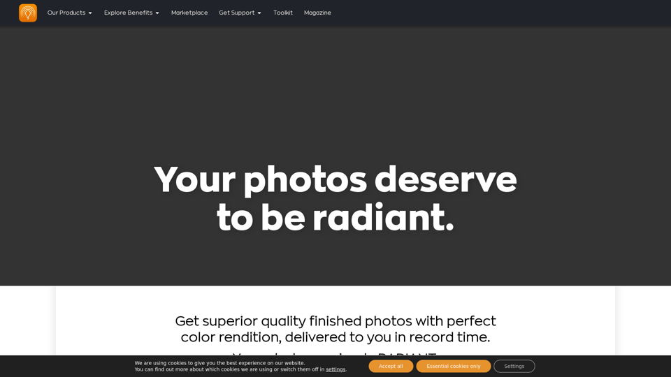 Radiant Photo – Home - Radiant Imaging Labs