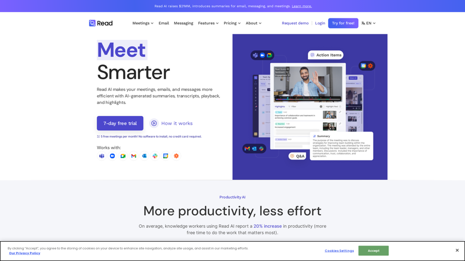 Automated Meeting Reports, Transcripts, Notes, Video, Coaching, Scheduling screenshot