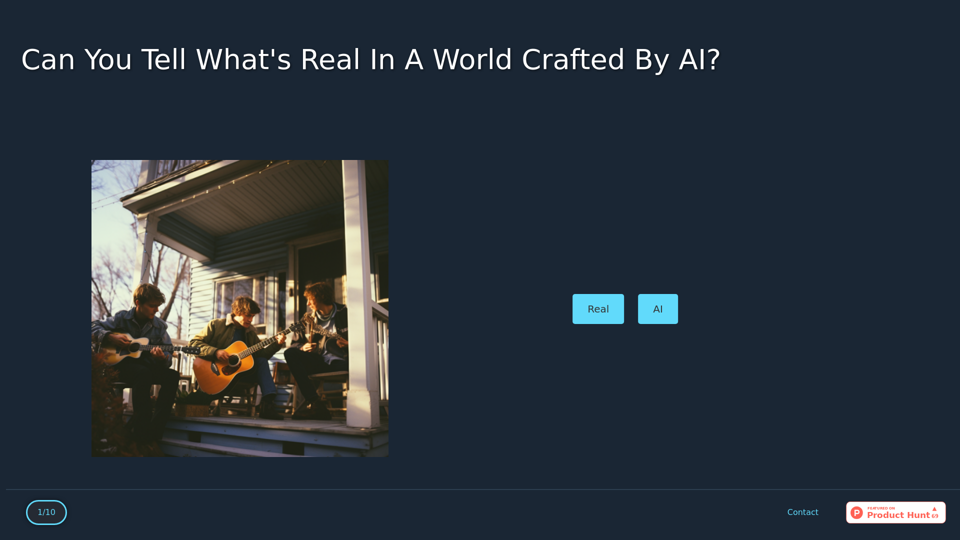 Real Or AI? screenshot
