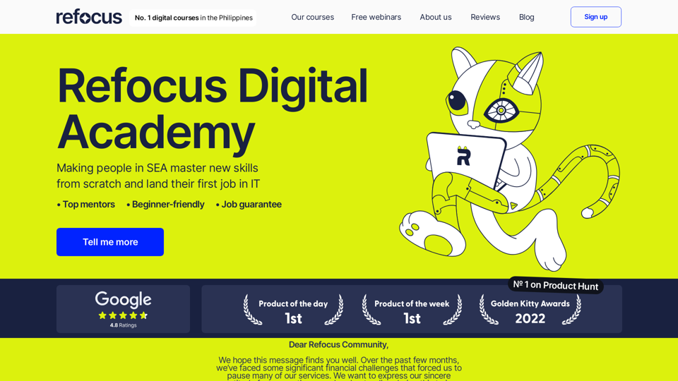 Refocus Digital Academy