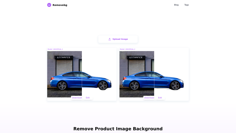 Removebg | Free background removal tool