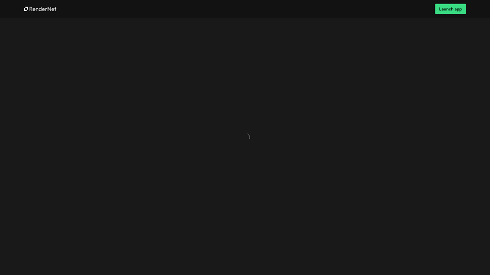 RenderNet AI screenshot