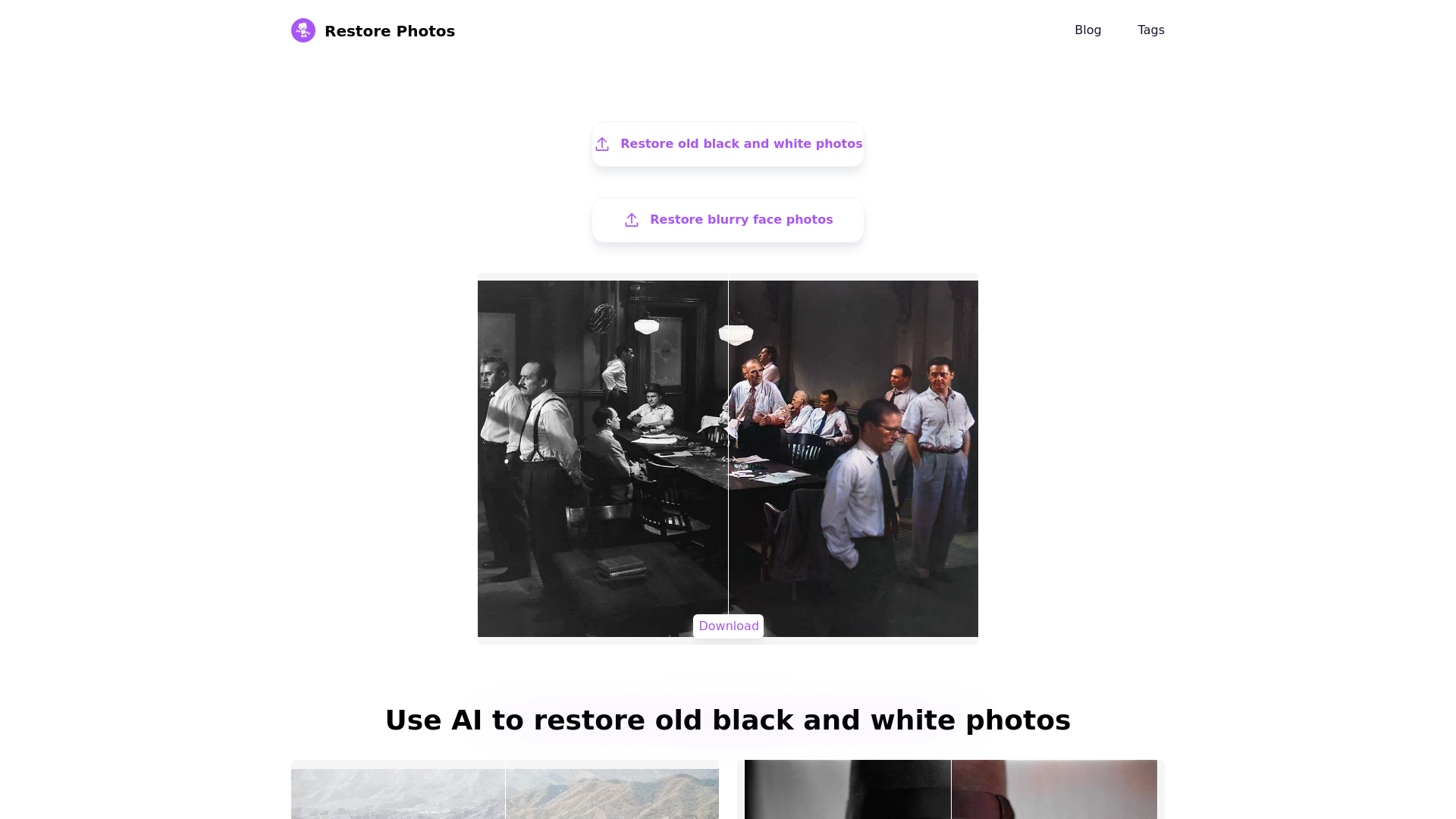 Restore Photos