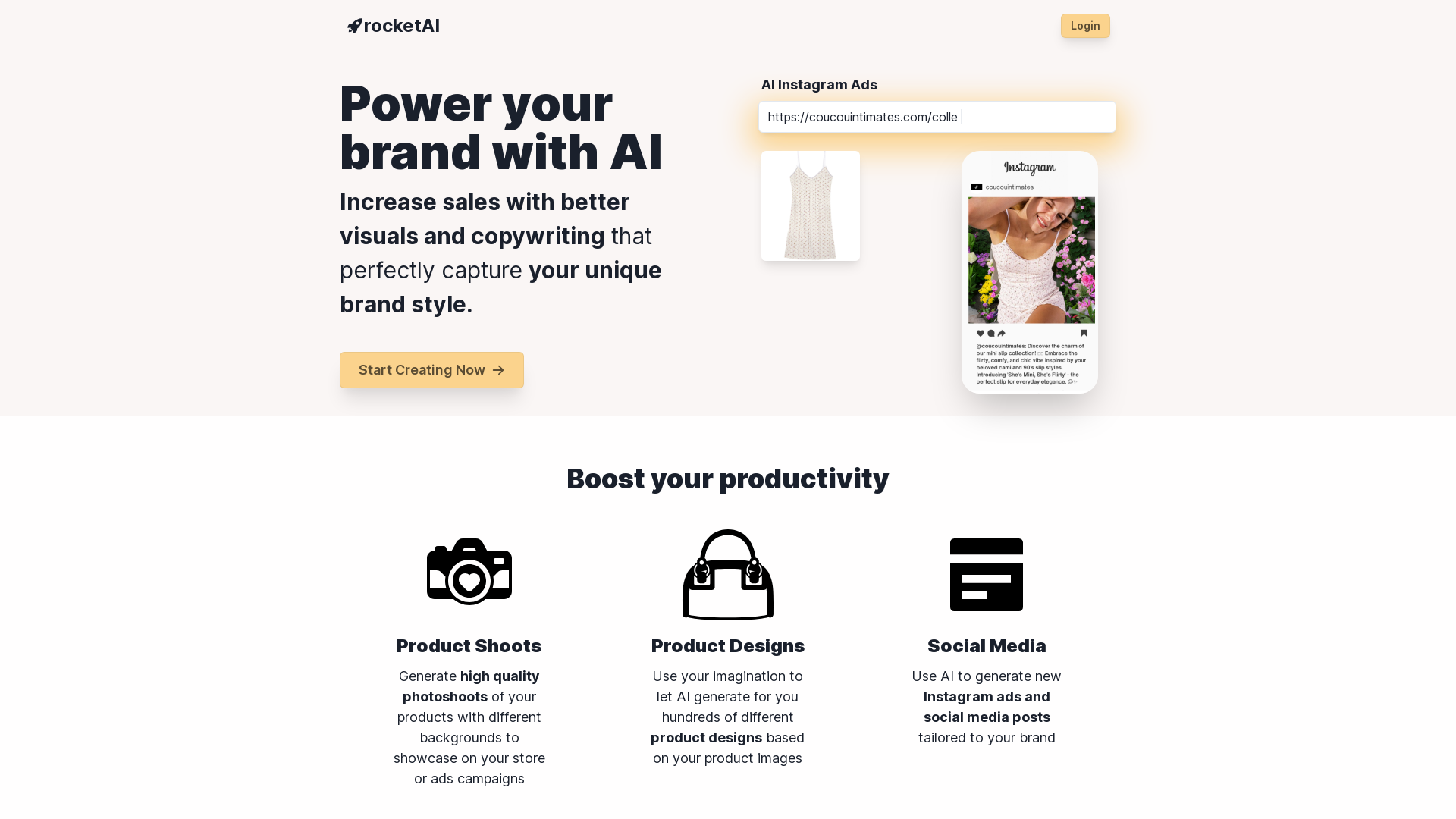 Power your brand with AI screenshot