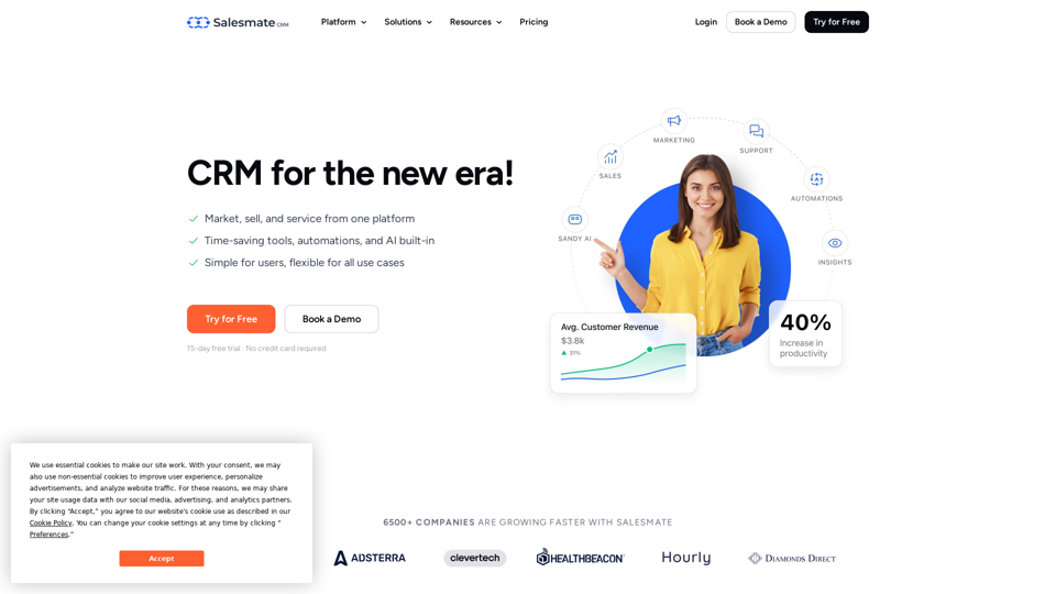 Best Sales CRM Software with Advanced Automation for Teams screenshot