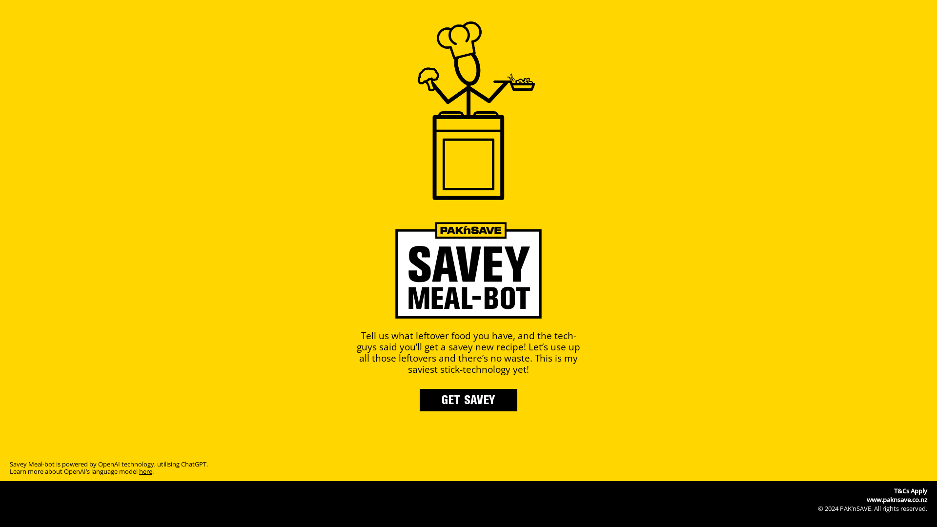PAK'nSAVE Savey Meal screenshot