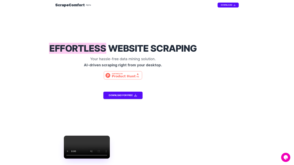 Scrape Comfort screenshot