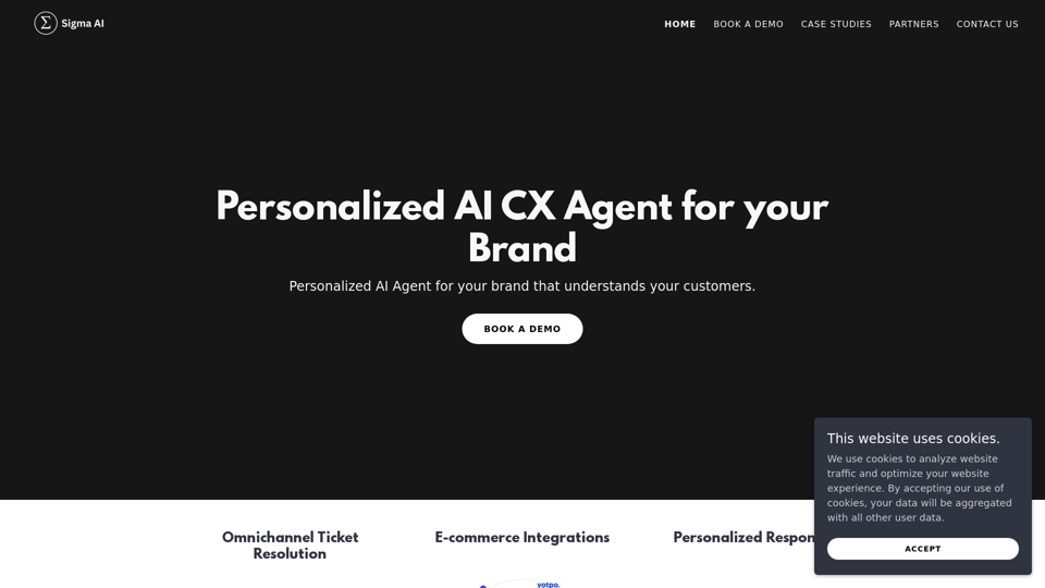 Automate your customer support with AI screenshot