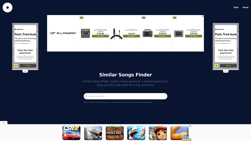 Similar Songs Finder screenshot