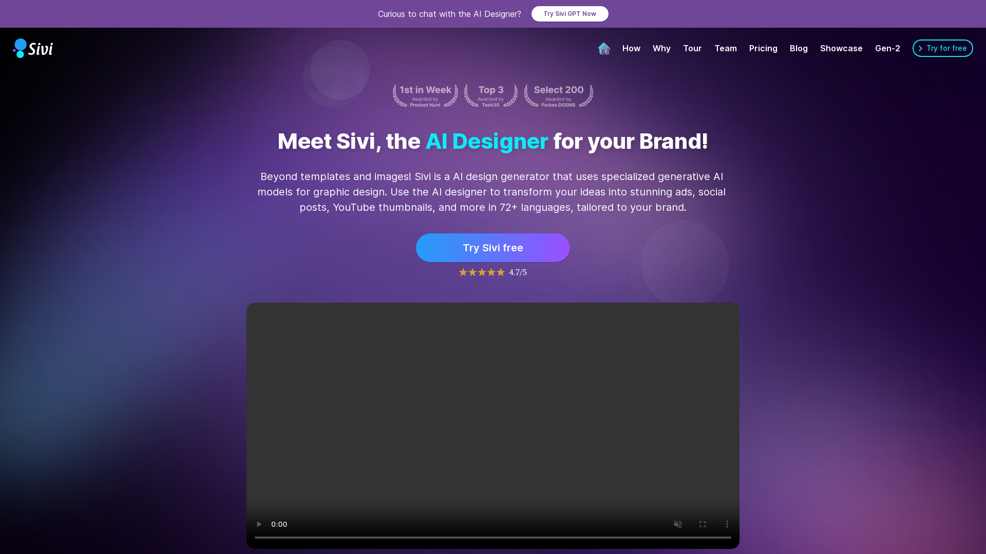 Sivi: Your Multilingual AI Designer