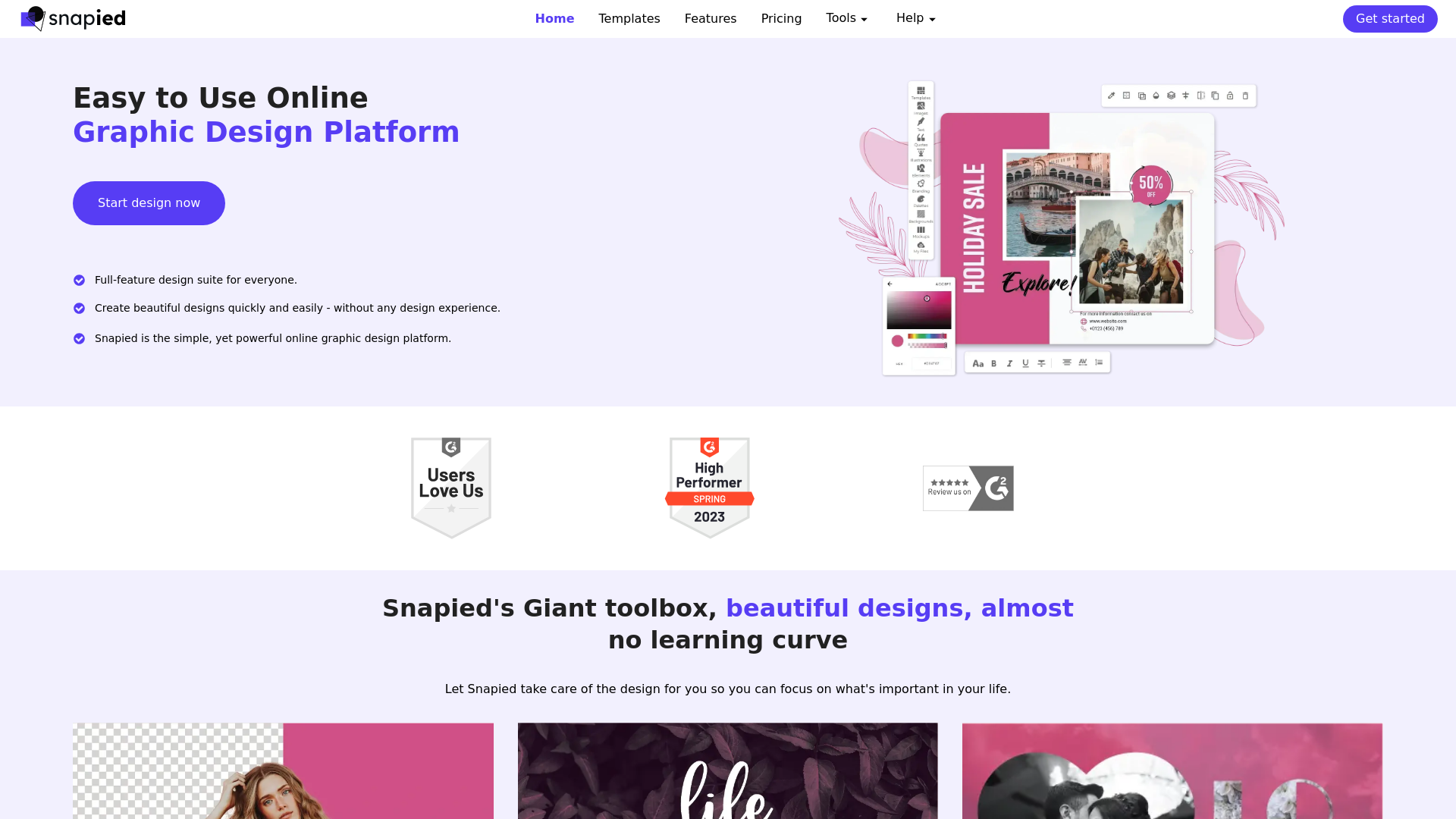 Design Better, Faster, and for Free with Snapied's User