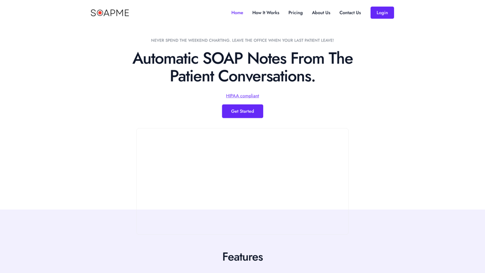 SOAPME.AI screenshot