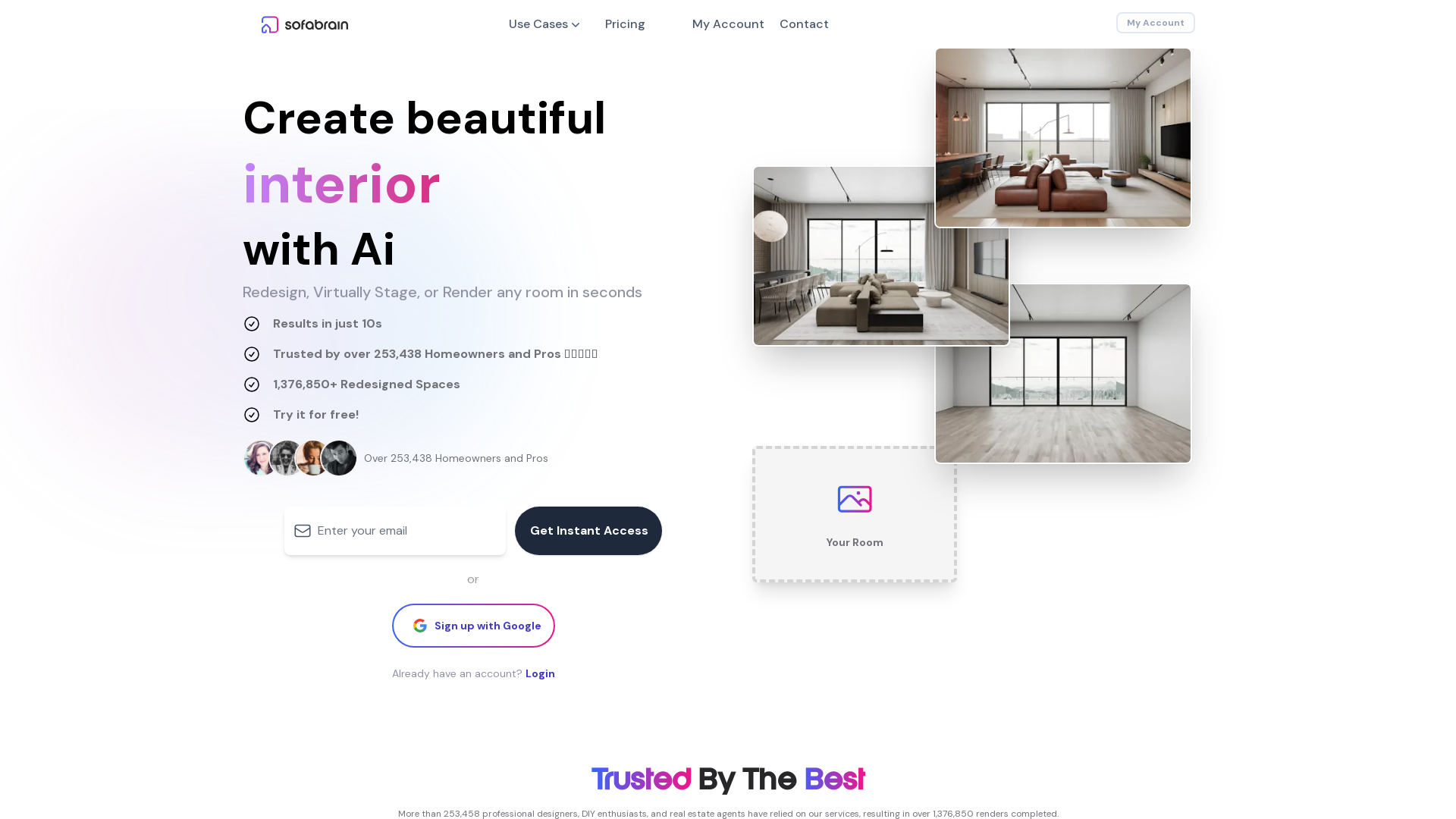 AI Interior Design App