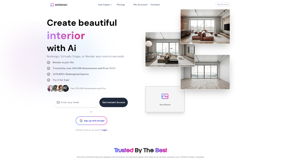 AI Interior Design App| Virtual Home Staging Software | Best for Interior Designers and Real Estate Agents