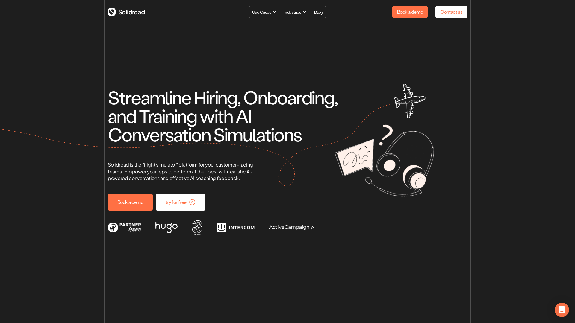 AI Call Simulation for Agent Training & Hiring screenshot