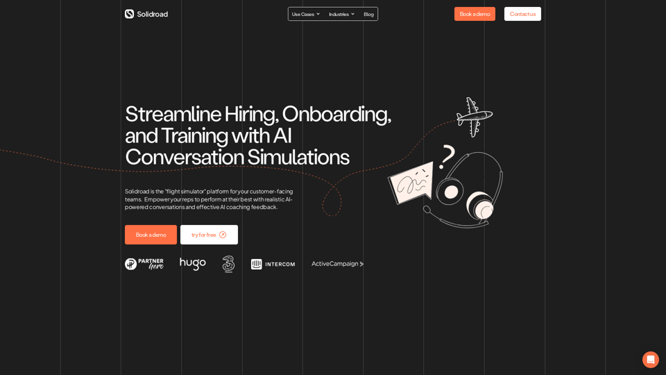 AI Call Simulation for Agent Training & Hiring - Solidroad