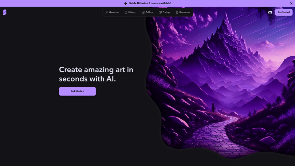 Stablecog screenshot