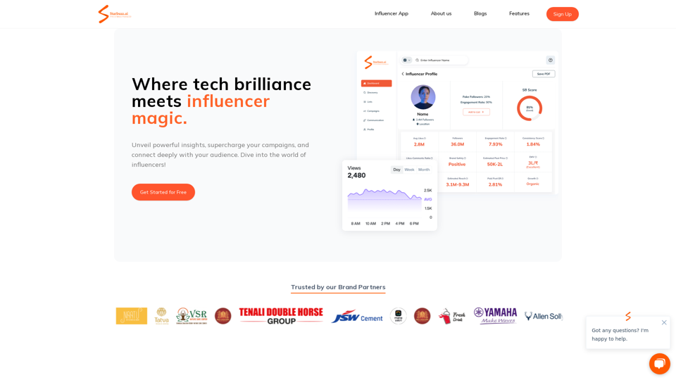 Influencer Marketing Platform for Brands | Starbuzz