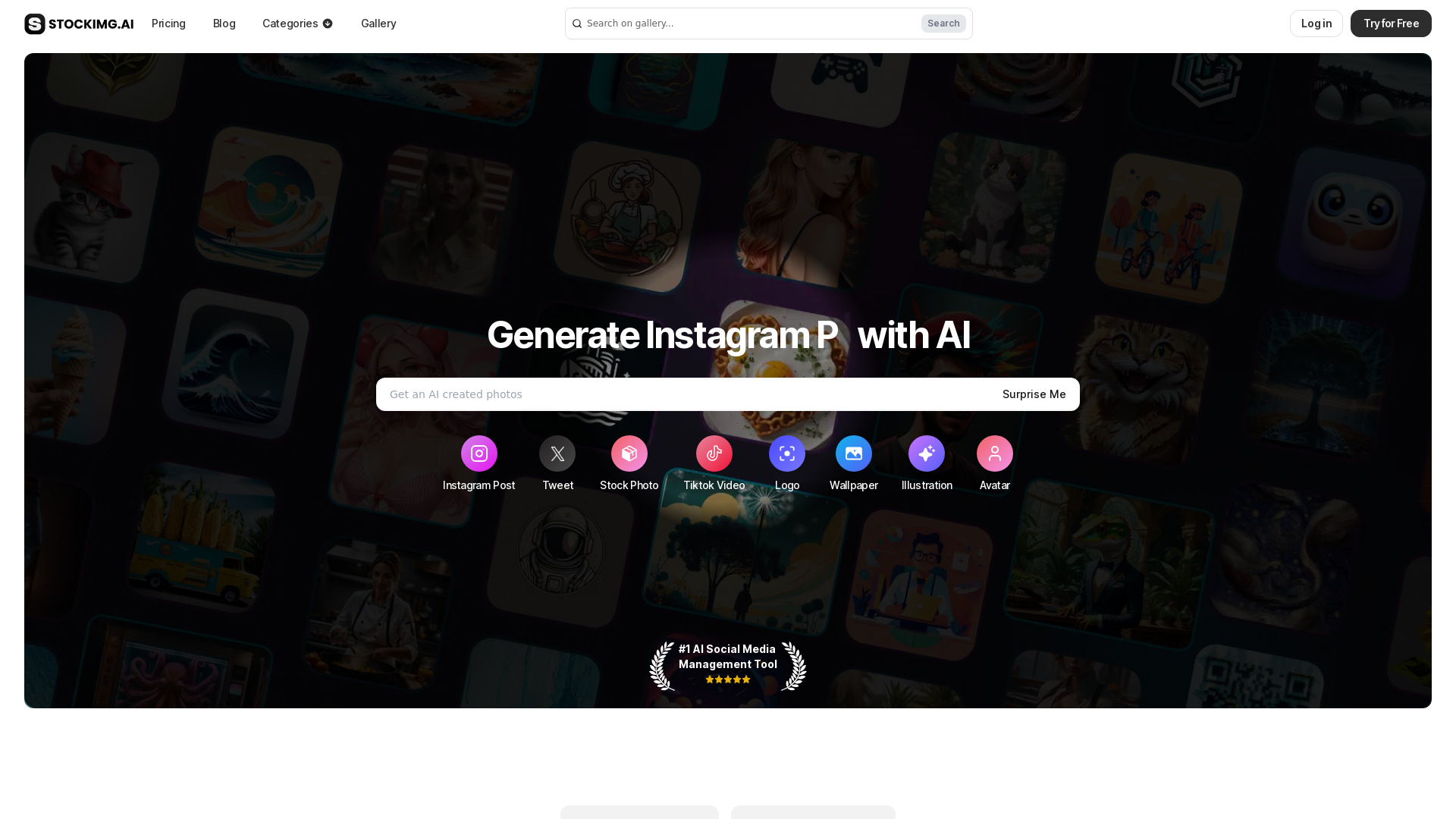 Stockimg AI screenshot