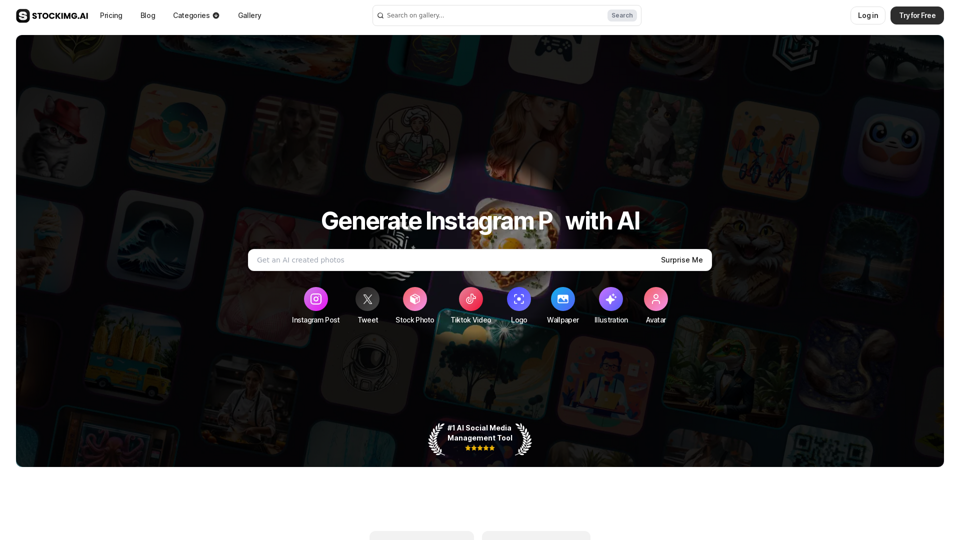 Stockimg AI screenshot
