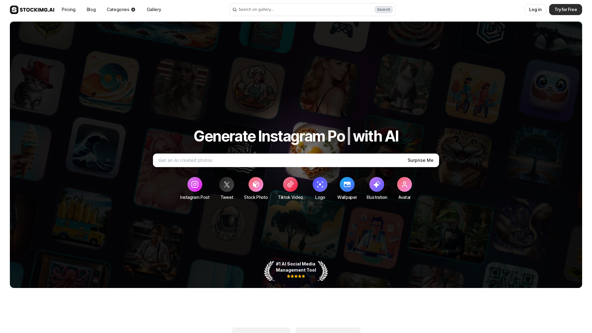 Stockimg AI screenshot