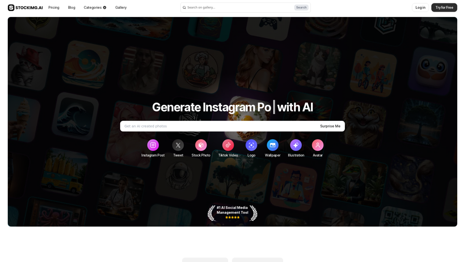Stockimg AI screenshot
