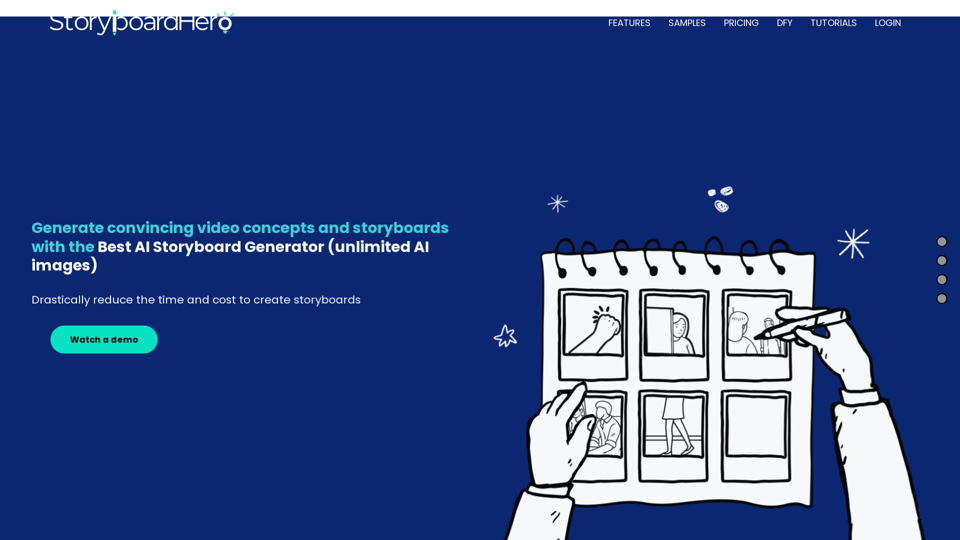 AI Storyboard Generator - Create Storyboards in Minutes - Storyboard Hero