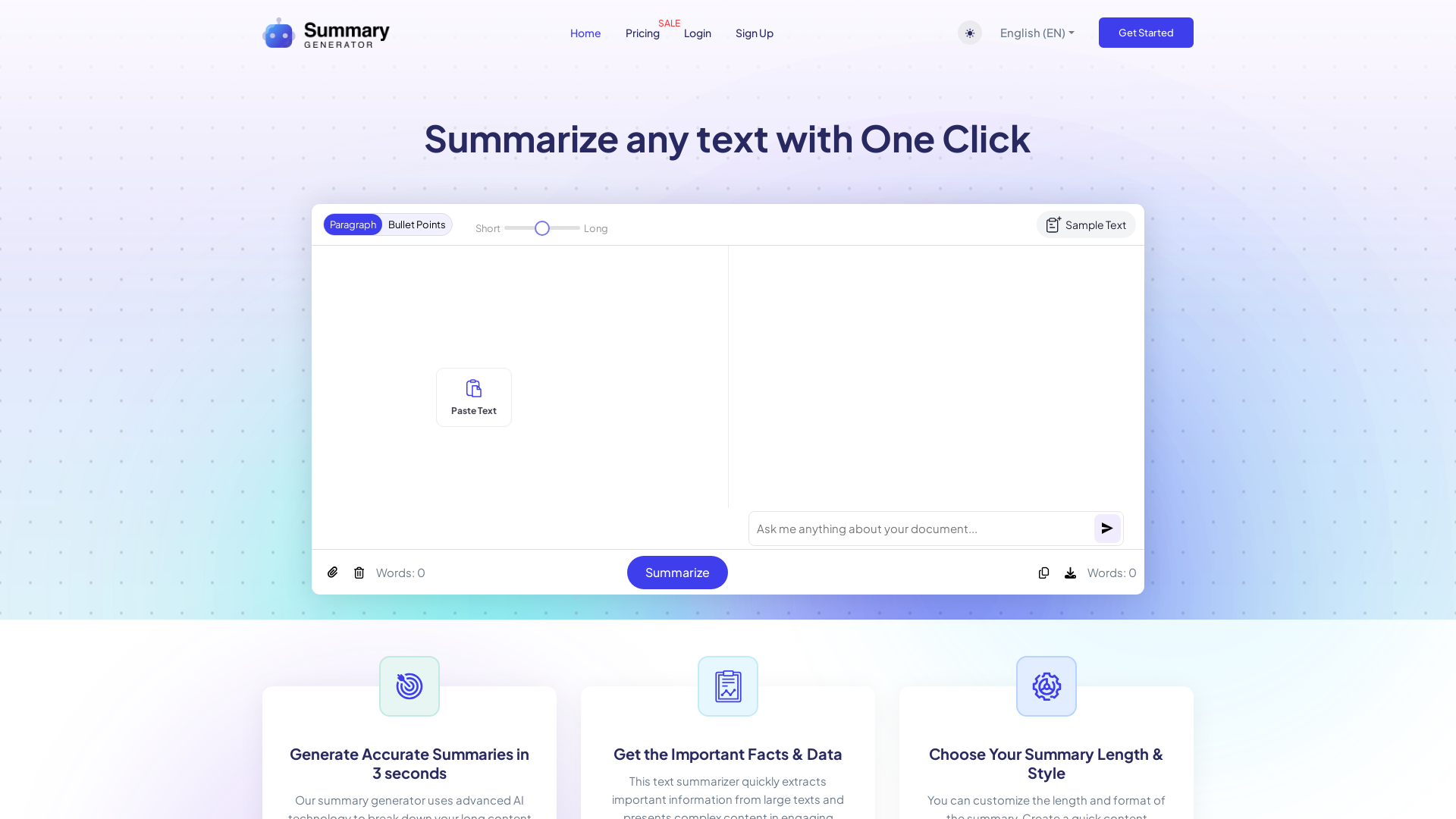 Ai Summary Generator