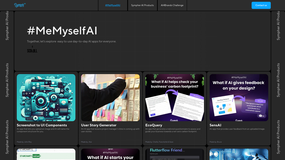 MeMyselfAI screenshot