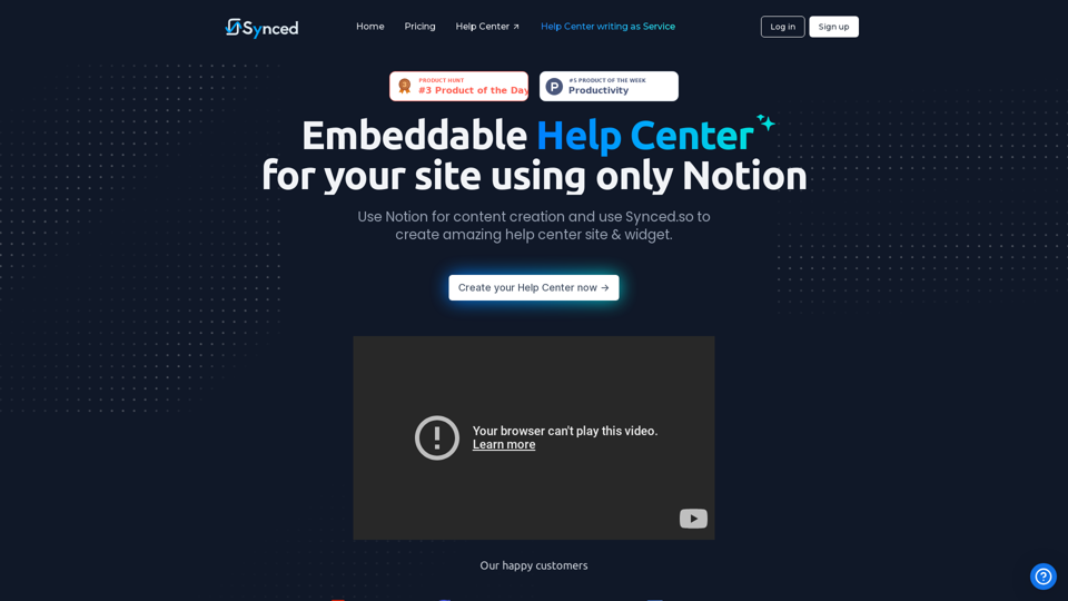 Synced screenshot