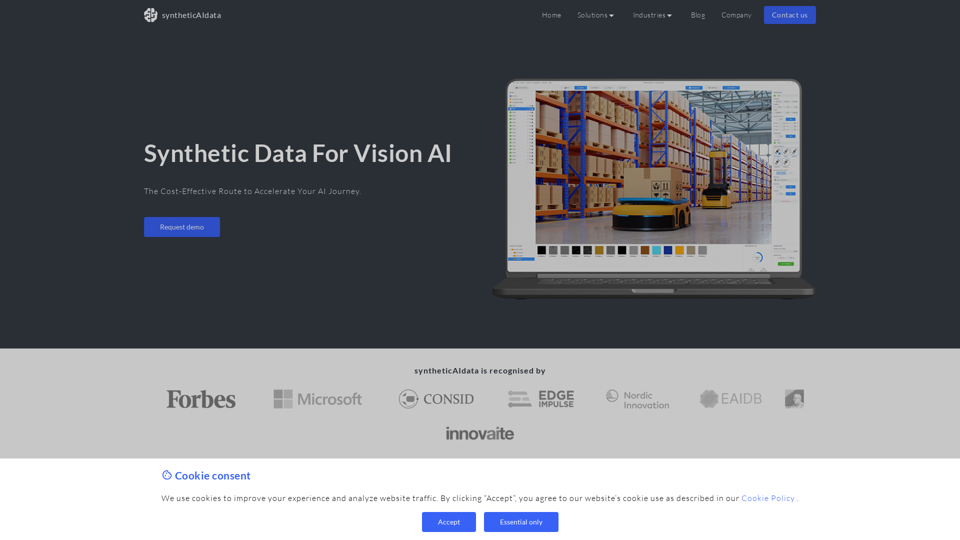 syntheticAIdata - Synthetic Data For Vision AI