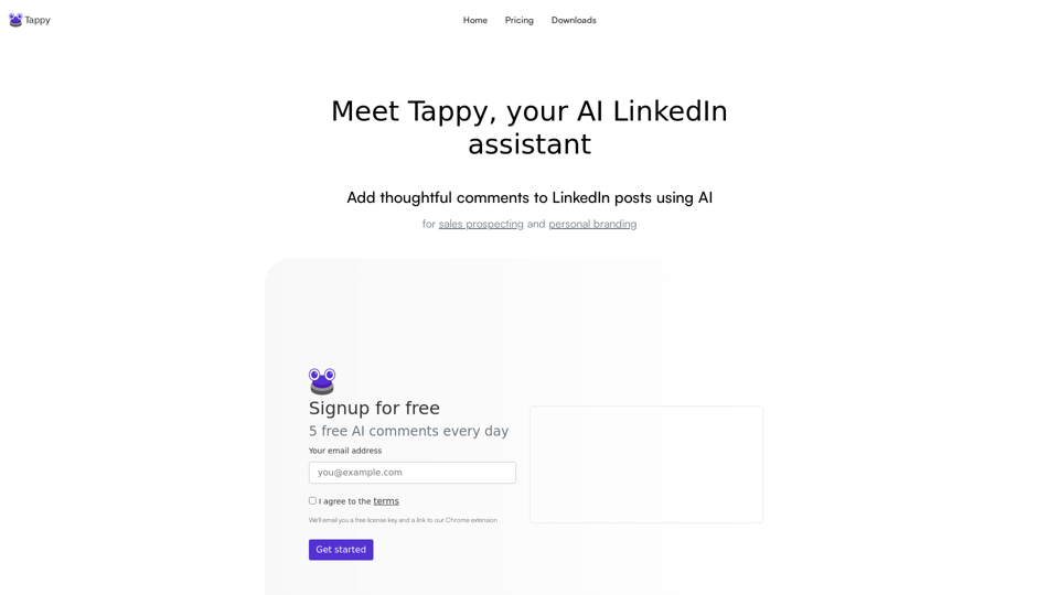 Tappy screenshot