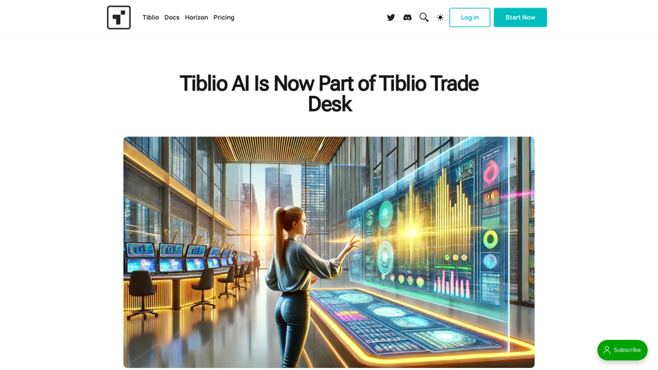 Tiblio AI Is Now Part of Tiblio Trade Desk