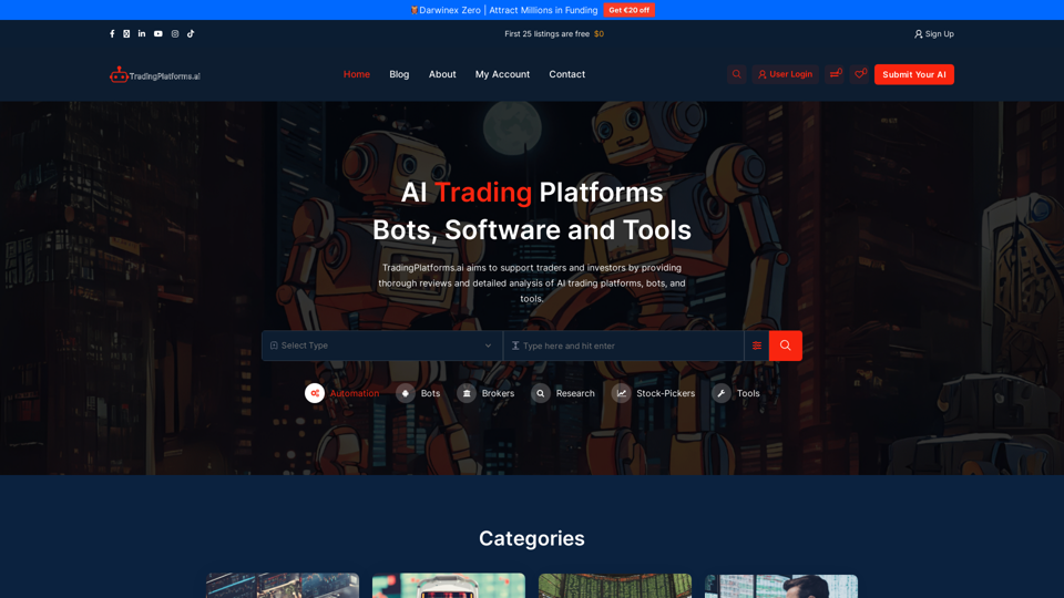 AI Trading Platforms | TradingPlatforms.ai